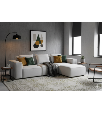 Sofá VIDOS CHAISELONGUE: 320 cm de Lujo y la Experiencia de un Confort Inigualable