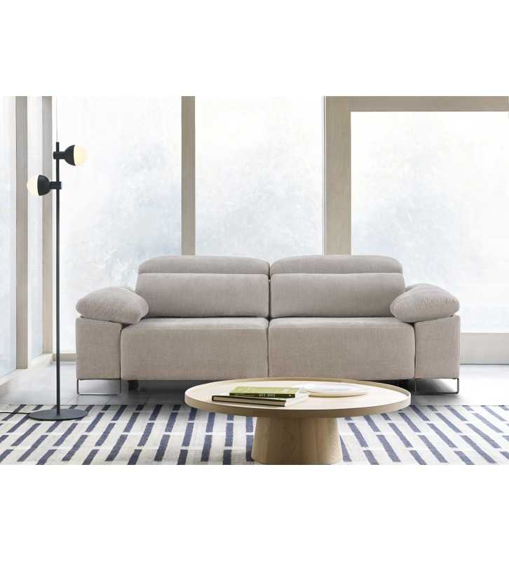 Sofá Galilea: 226 cm de Diseño y la Versatilidad de ser Totalmente Extraíble y Reclinable
