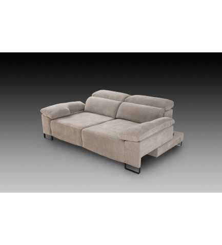 Sofá Galilea: 226 cm de Diseño y la Versatilidad de ser Totalmente Extraíble y Reclinable