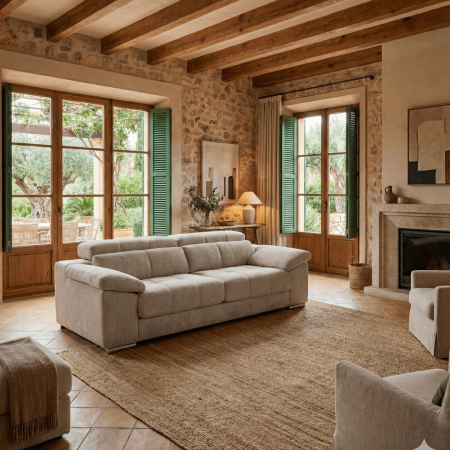 Titan Sliding Sofa: Strength & Comfort in Two Sizes