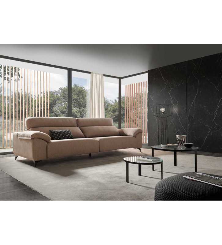 Großes Sofa Almudaina mit Sitztiefenverstellung