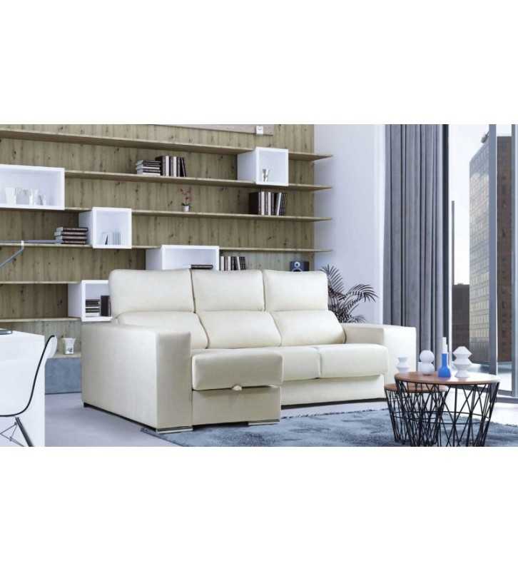 Sofá chaise Longue de 230 cm Mod. Corina