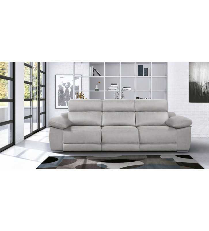 Santi Linear Sofa (300 cm): Triple Motorized Luxury