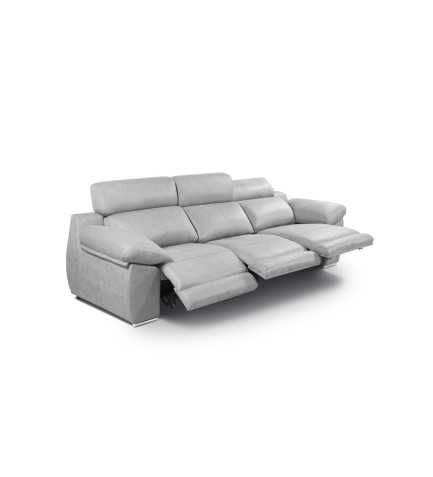 Sofá Lineal Mod. Santi (300 cm): Triple Confort Motorizado